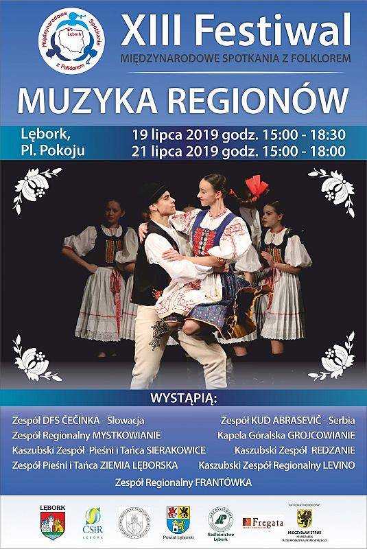 XIII Festiwal - Międzynarodowe Spotkania z Folklorem "Muzyka Regionów" - zaczynamy odliczanie!